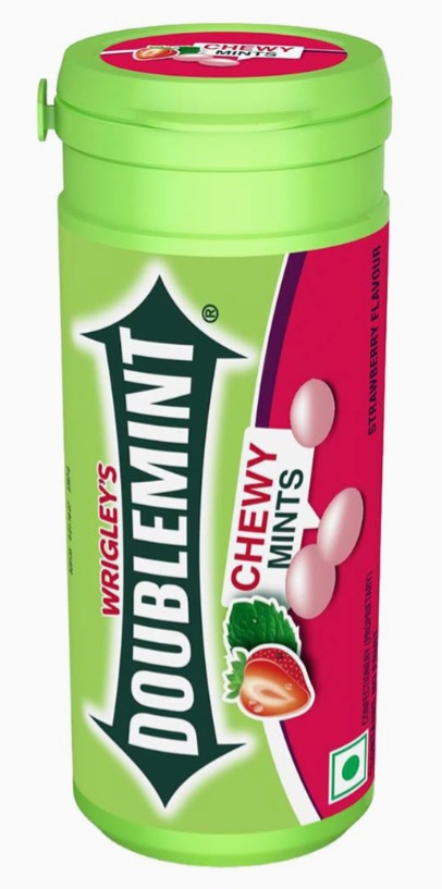 Doublemint Chewy Mint Strawberry Flavour ( Pack Of 8)