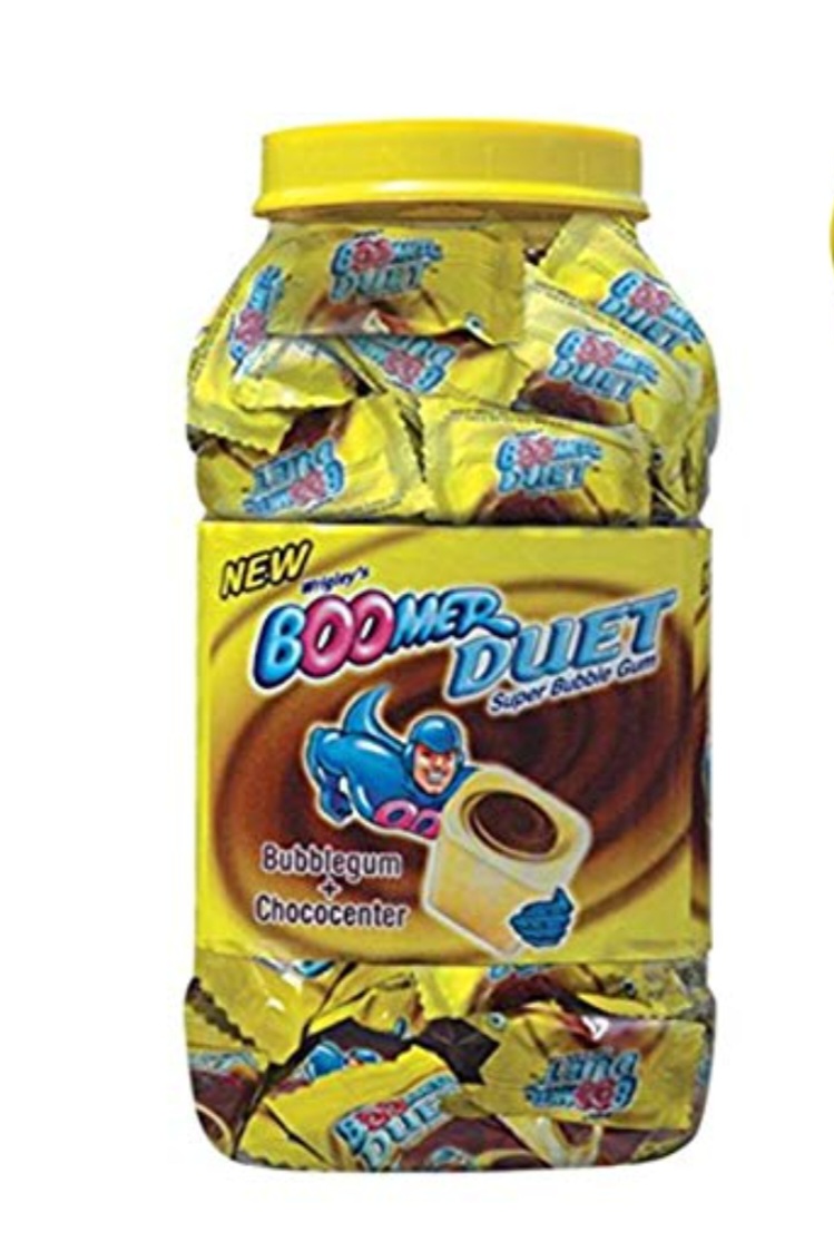 Boomer Duet Chewing Gum(Pack of 2 Jar)