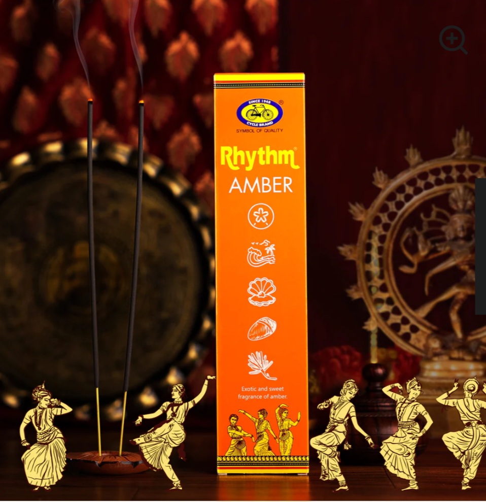 Cycle Rhythm Amber Agarbatti (Pack Of 12)