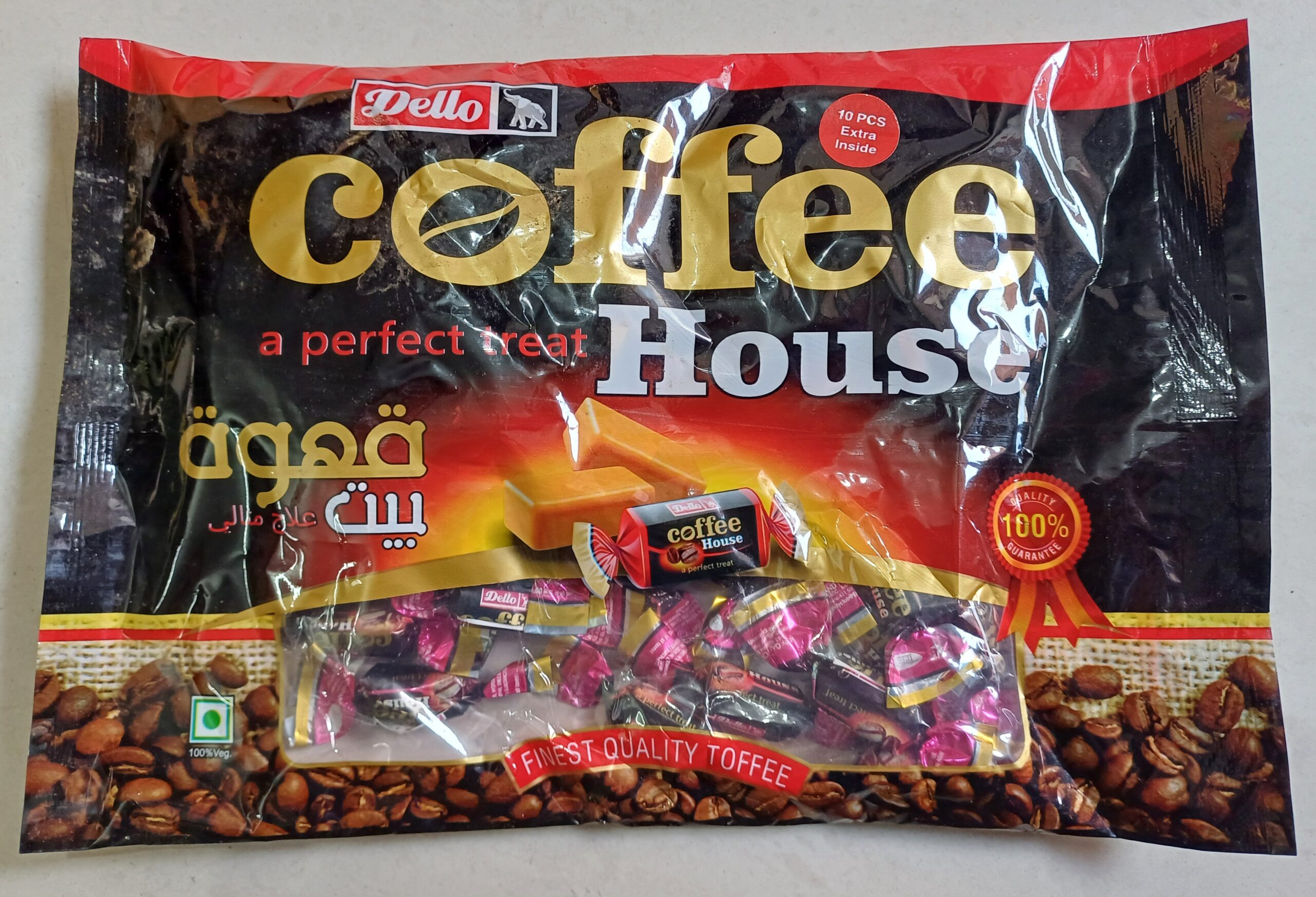 Coffee Treat ||Minimum Pack Of 5 Pounch| 50 + 10 pcs Extra