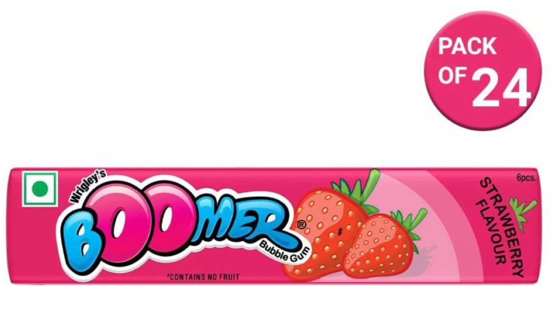 Boomer Chewing Gum Stick (Pack Of 24)