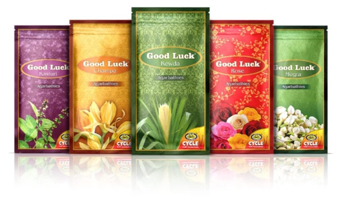 Cycle Pure Agarbatti Combo Pack | Pack of 5 | Good Luck Kewda, Kasturi, Champa, Rose, Mogra | Floral Natural Incense for Puja, Meditation, Freshness, Happy Vibes