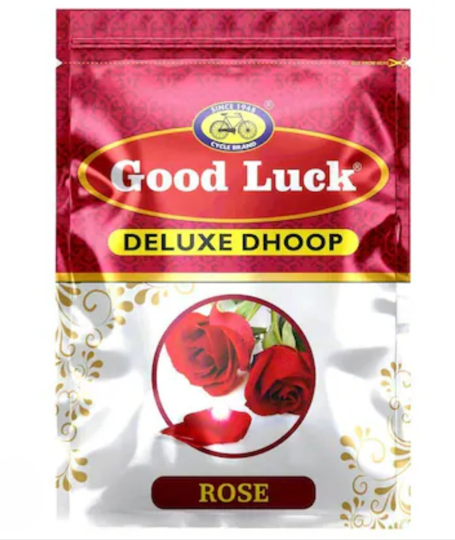 Cycle Good Luck Deluxe Rose Dhoop (Pack Of 6)